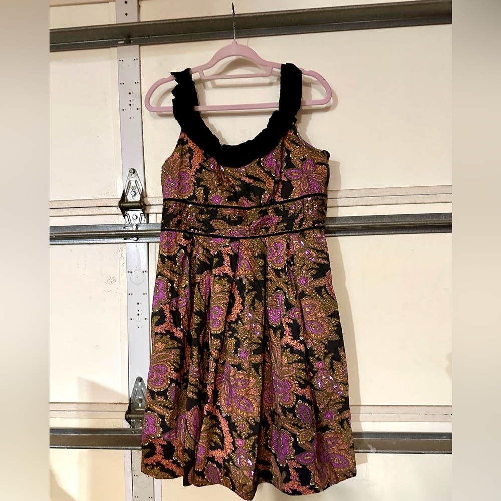 London Times Paisley Dress- Size 12